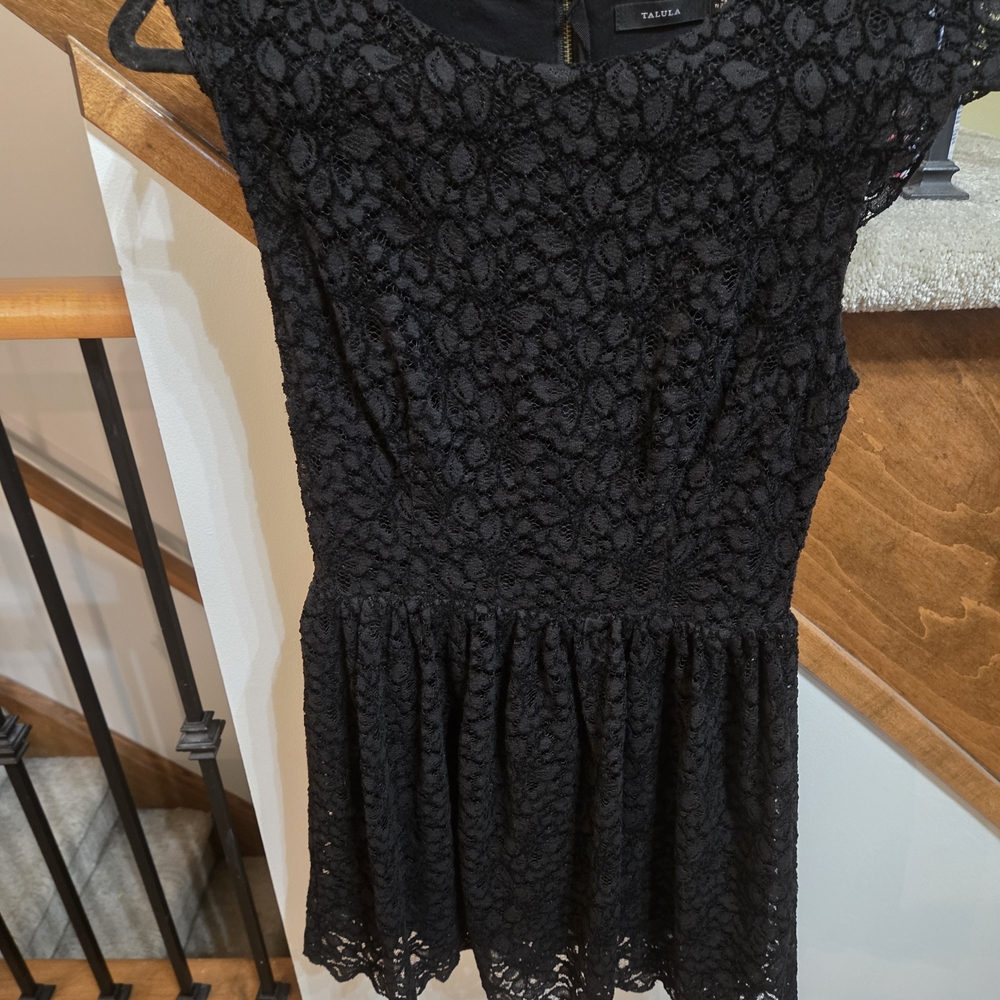Talula Black Lace Blouse